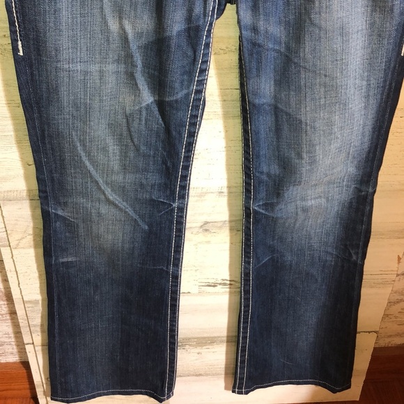 Big Star Liv jeans size 27L bootcut jeans dark wash jeans western durable jeans‌ - Picture 4 of 8